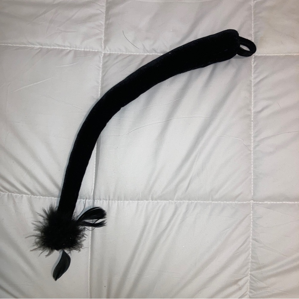 Catwoman Tail with Feather